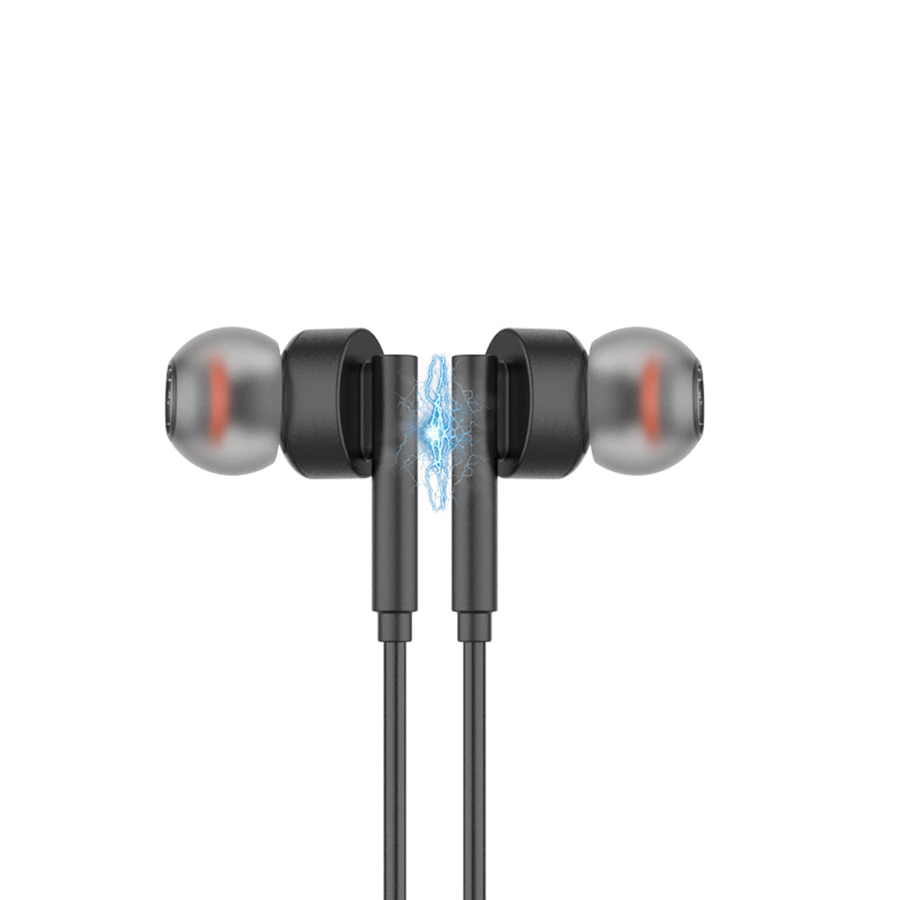 MAXEXCELL Auricolari USB-C con Filo e Testine Magnetiche MAX-H100