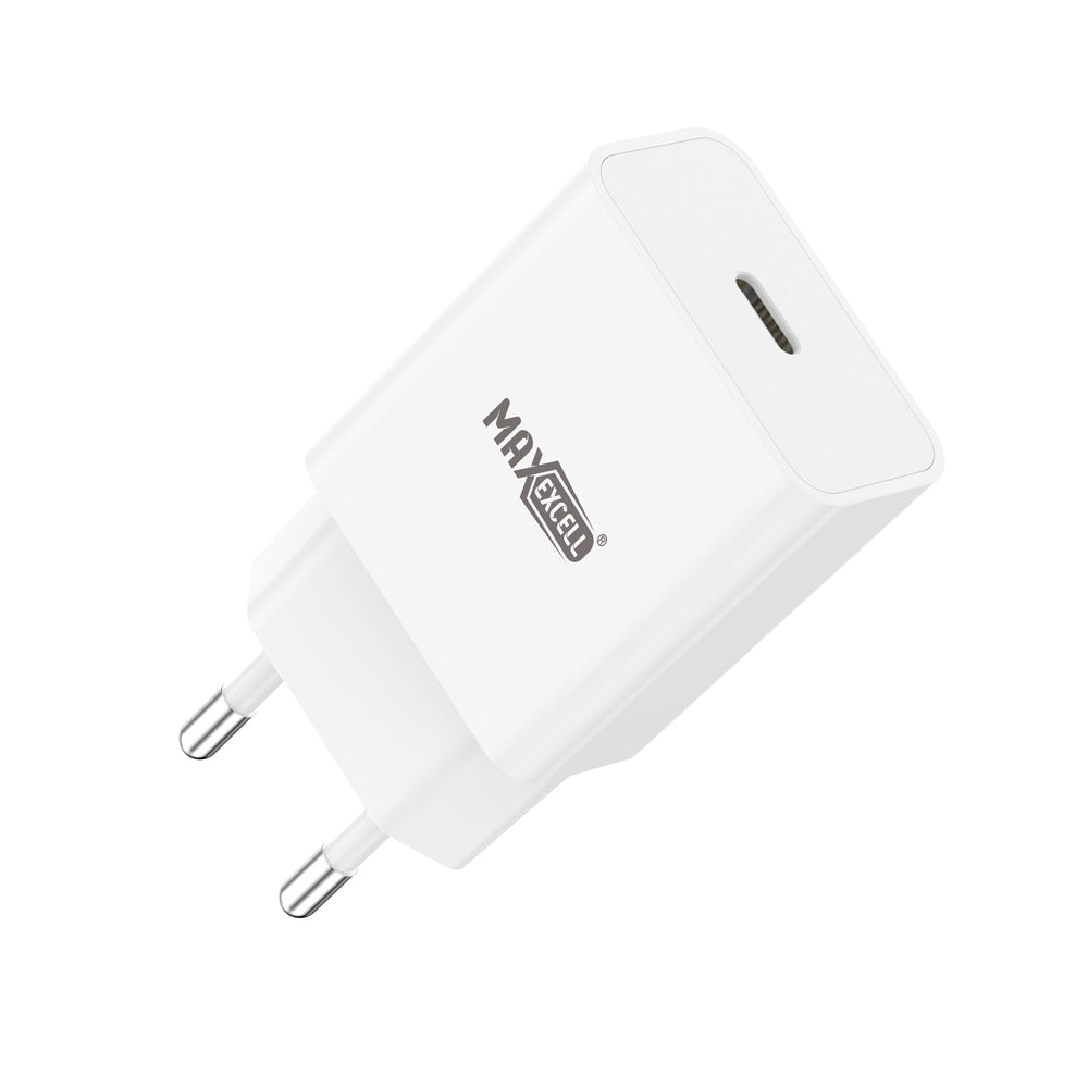 Caricatore da Muro USB-C 25W con Cavo – Carica Rapida MAX-A100
