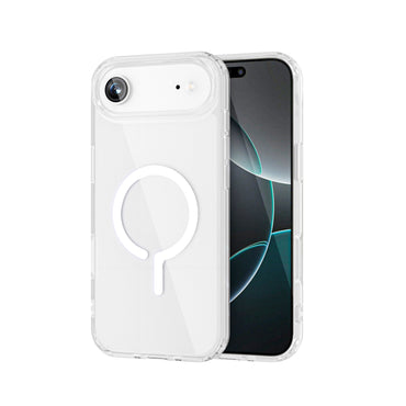 MAXEXCELL Cover Magnetica Trasparente per iPhone Serie 17