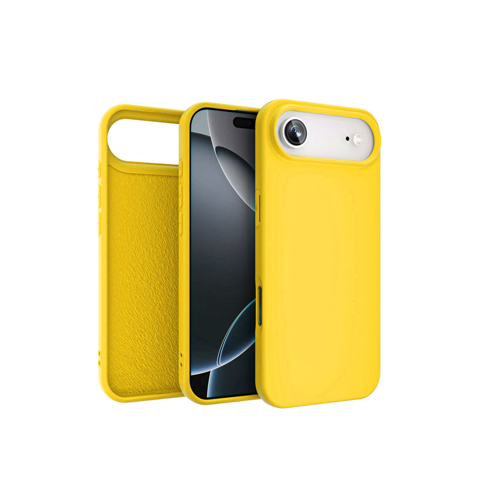 MAXEXCELL Cover in Silicone Liquido Compatibile con iPhone SERIE 17