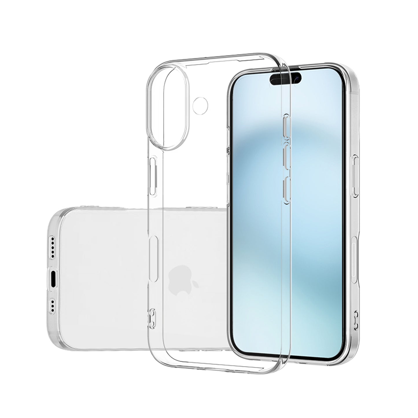 MAXEXCELL Cover Trasparente per iPhone SERIE 17