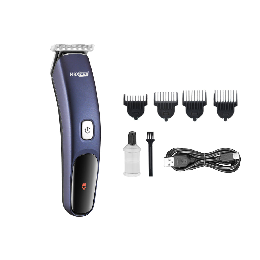 MAXEXCELL Tagliacapelli Elettrico con Display LED – Mod. AT-506