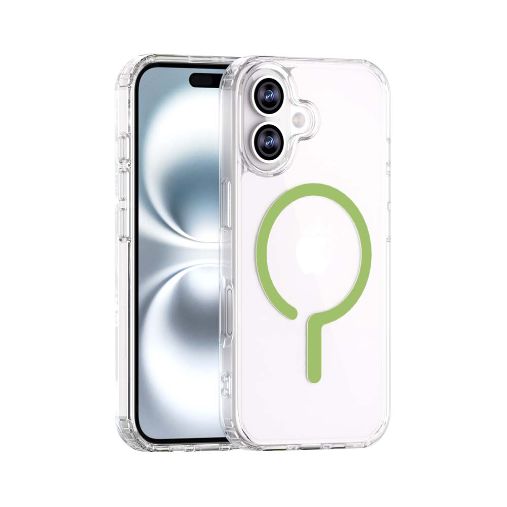 MAXEXCELL Cover con Supporto Magnetico per Ricarica Wireless e Accessori