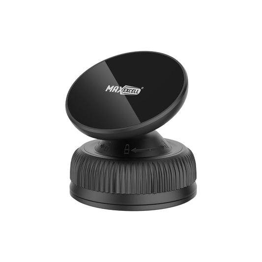 MAXEXCELL Supporto Smartphone da Auto con supporto magnetico con 360° di rotazione