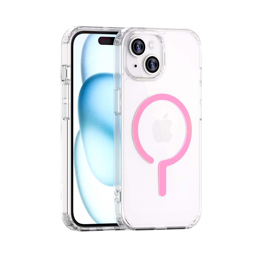 MAXEXCELL Cover con Supporto Magnetico per Ricarica Wireless e Accessori