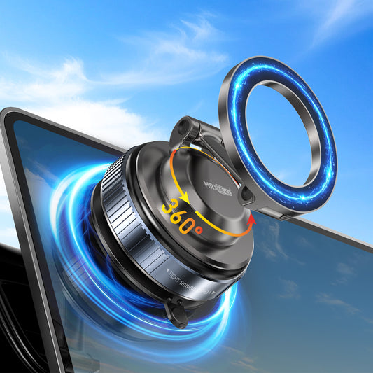 MAXEXCELL Supporto Smartphone da Auto con supporto magnetico