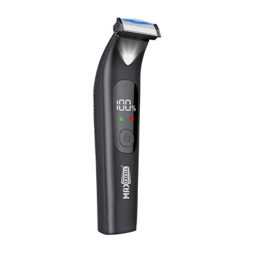 MAXEXCELL Rasoio Elettrico per il Corpo Impermeabile con Display Digitale