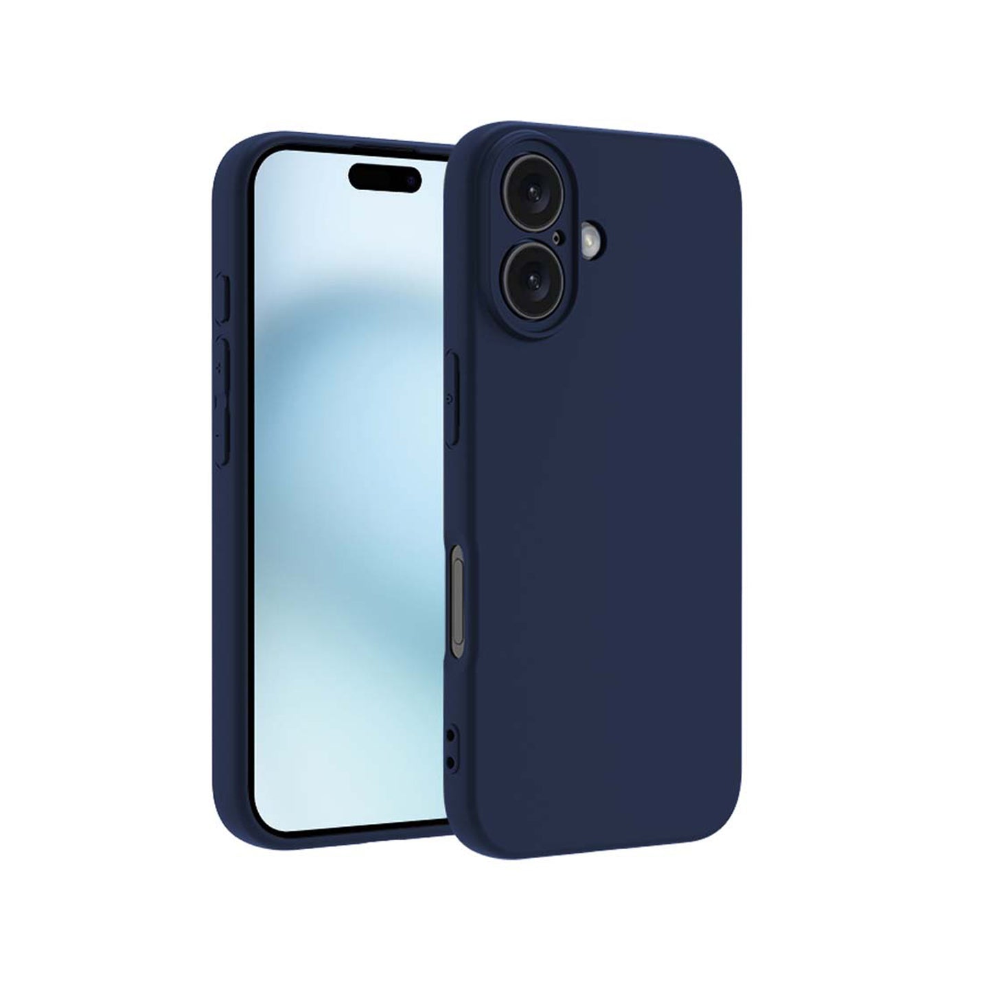 MAXEXCELL Cover compatibile con iPhone serie 16 in Silicone per Smartphone