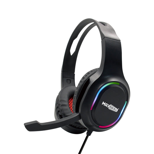MAXEXCELL Cuffie Gaming HiFi con LED