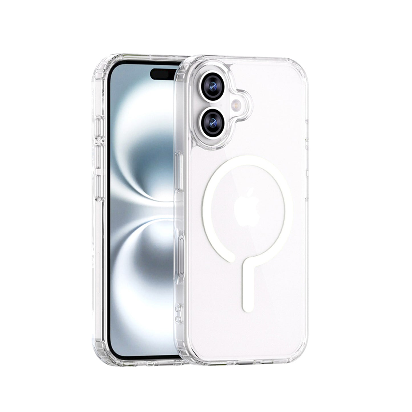 MAXEXCELL Cover Magnetica Trasparente per iPhone Serie 17