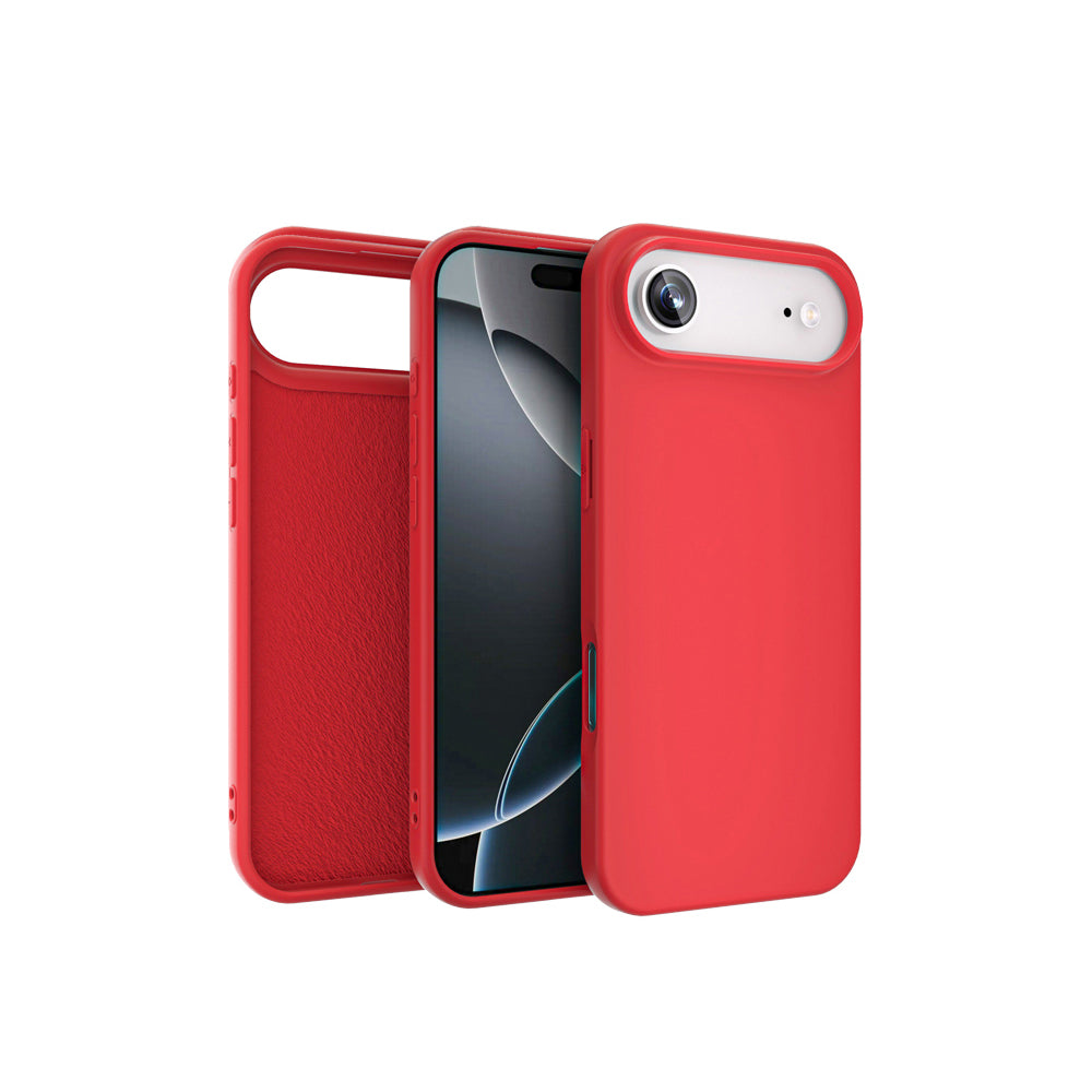 MAXEXCELL Cover in Silicone Liquido Compatibile con iPhone SERIE 17