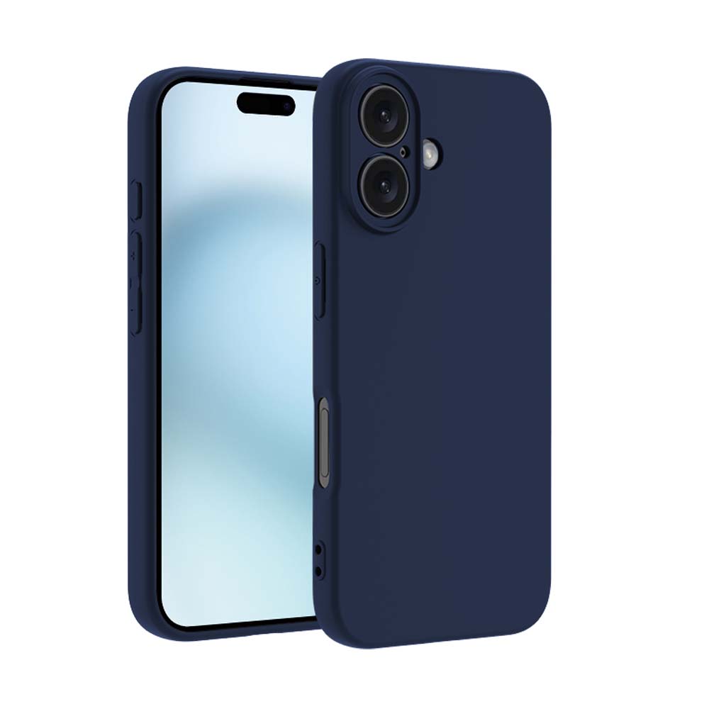 Custodia compatibile con iPhone serie 16 in Silicone per Smartphone – Morbida, Antigraffio e dal Design Minimal - MAX-D114