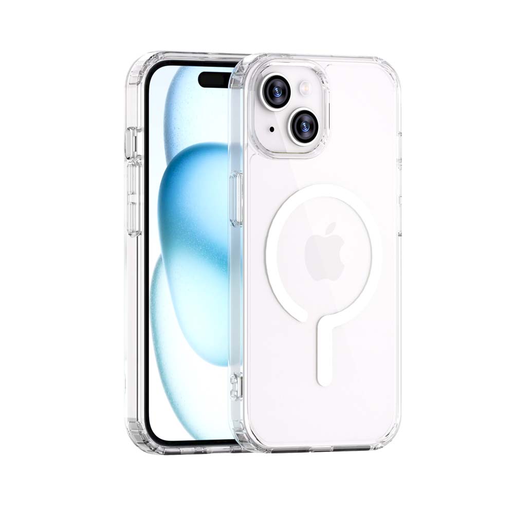 MAXEXCELL Cover con Supporto Magnetico per Ricarica Wireless e Accessori