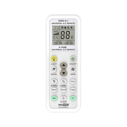 MAXEXCELL Telecomando Universale per Condizionatore