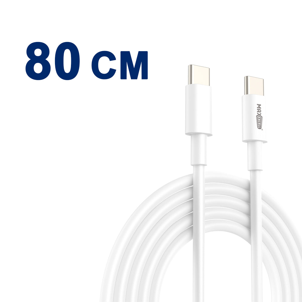 Cavo USB-C a USB-C – 60W Ricarica Rapida, 3.5A, Alta Resistenza - MAX-B113