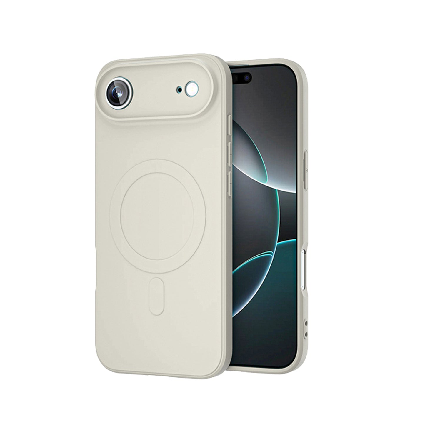 MAXEXCELL Cover Magnetica in Silicone Compatibile con iPhone SERIE 17