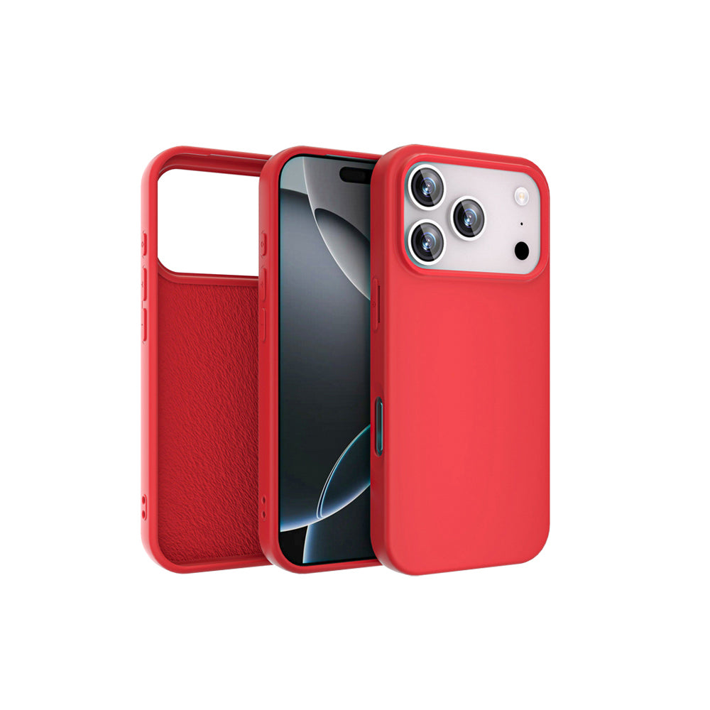 MAXEXCELL Cover in Silicone Liquido Compatibile con iPhone SERIE 17
