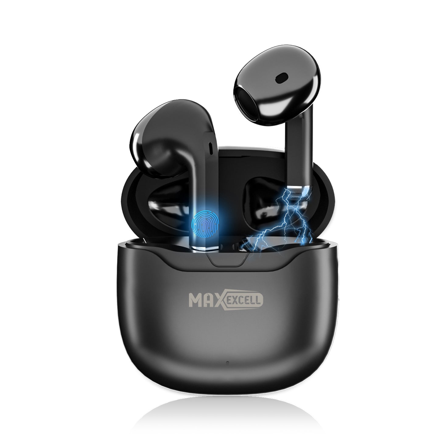Auricolare Bluetooth – Wireless, Leggero e con Microfono Integrato – Ideale per Lavoro, Sport e Chiamate - MAX-C105