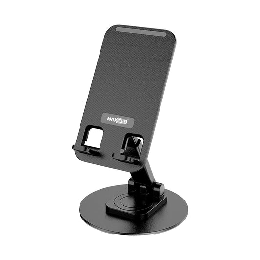 Supporto da Tavolo in Alluminio per Smartphone – Regolabile, Rotabile e Stabile - MAX-K105