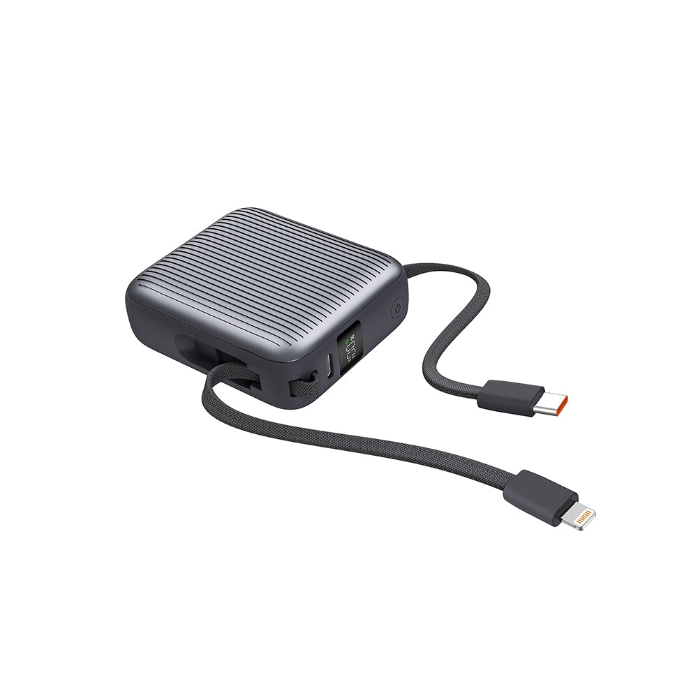 Power Bank 22.5W QC + 20W PD – Due Cavi Integrati - MAX-F102
