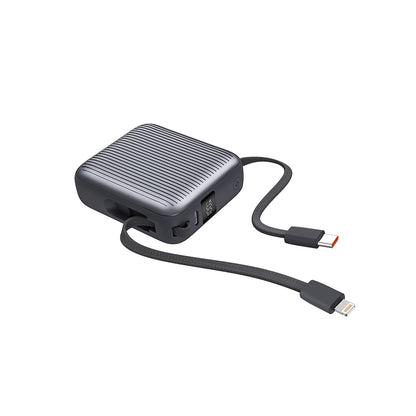 Power Bank 22.5W QC + 20W PD – Due Cavi Integrati - MAX-F102