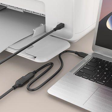 Cavo di Prolunga USB 2.0 – Compatibile con PC, Stampanti, Tastiere, Chiavette USB - MAX-B125