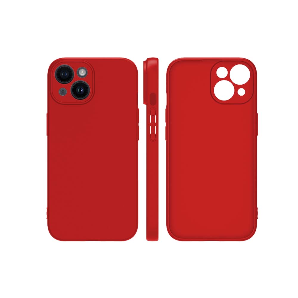 Custodia compatibile con iPhone serie 15 in Silicone per Smartphone – Morbida, Antigraffio e dal Design Minimal - MAX-D115
