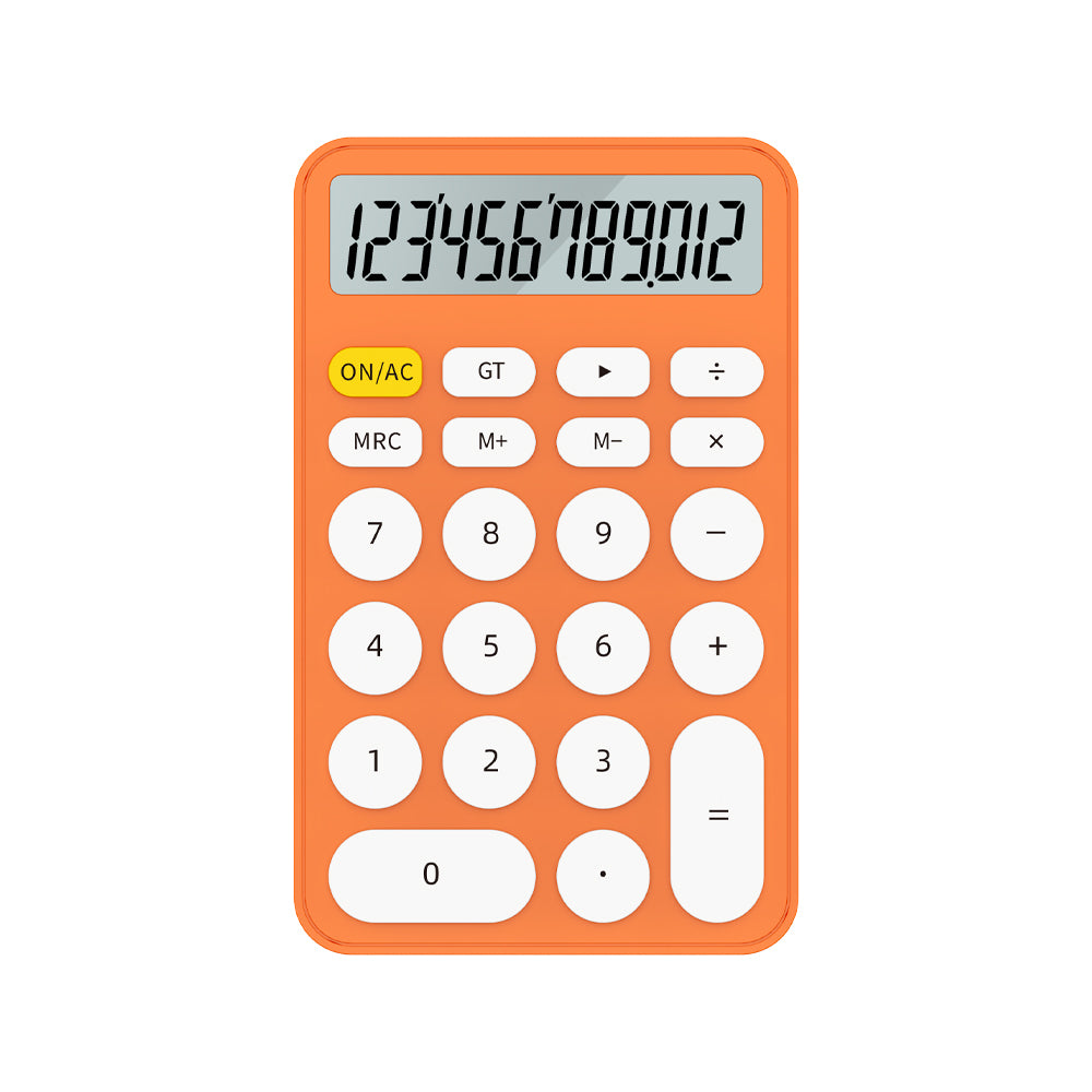 Calcolatrice da Tavolo – Display Ampio, Funzioni Base e Avanzate, Ideale per Casa, Ufficio e Scuola - MAX-J123