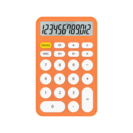 Calcolatrice da Tavolo – Display Ampio, Funzioni Base e Avanzate, Ideale per Casa, Ufficio e Scuola - MAX-J123