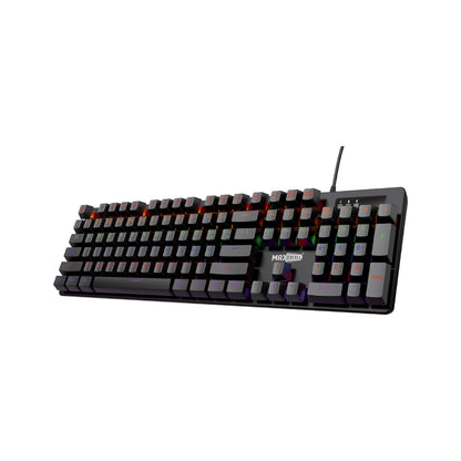 MAXEXCELL TASTIERA MECCANICA RGB CABLATA