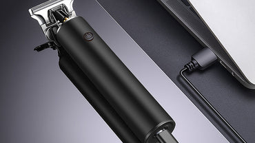 Tagliacapelli Elettrico con 6 Pettini, Batteria 1200 mAh, Ricarica Type-C e Basso Rumore – Facile da Usare e Durata fino a 100 Minuti - MAX-Q108