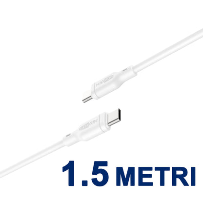 Cavo USB-C a USB-C – 60W Ricarica Rapida, 3.5A, Alta Resistenza - MAX-B114