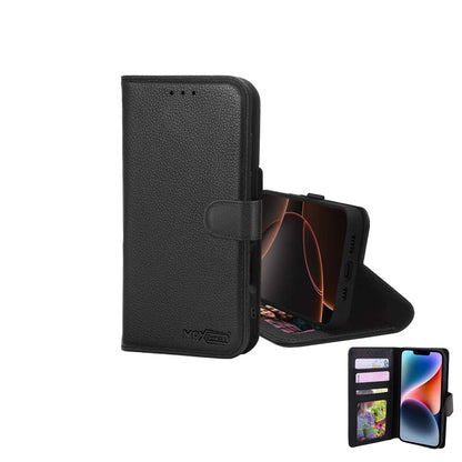 Custodia a Libro compatibile con iPhone 15 – Elegante, Protettiva e Pratica - MAX-D111