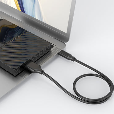 Cavo USB-C a Micro-B 3.0 – Trasferimento Dati Ultra Veloce 5Gbps – Compatibile con HDD/SSD Esterni, Box USB 3.0, NAS - MAX-B143