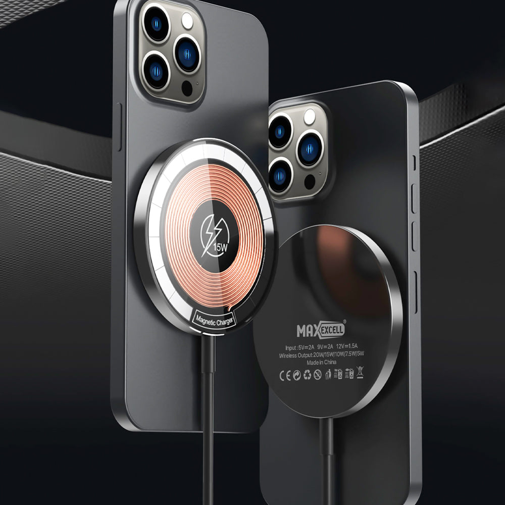 MAXEXCELL ALIMENTATORE WIRELESS 15W
