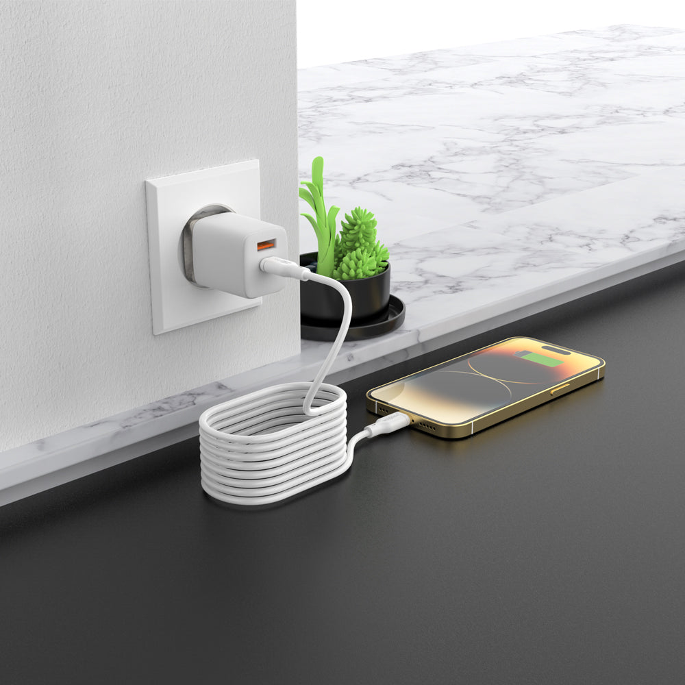 Cavo USB-C a Lightning – Ricarica Rapida 27W, 3.5A, Alta Qualità - MAX-B112