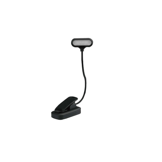 Lampada da Lettura – Luce LED con Clip, Regolabile, Ricaricabile, Ideale per Libri, Studio, Notte - MAX-O119