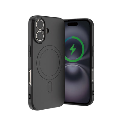 MAXEXCELL Cover Magnetica in Silicone Compatibile con iPhone SERIE 17