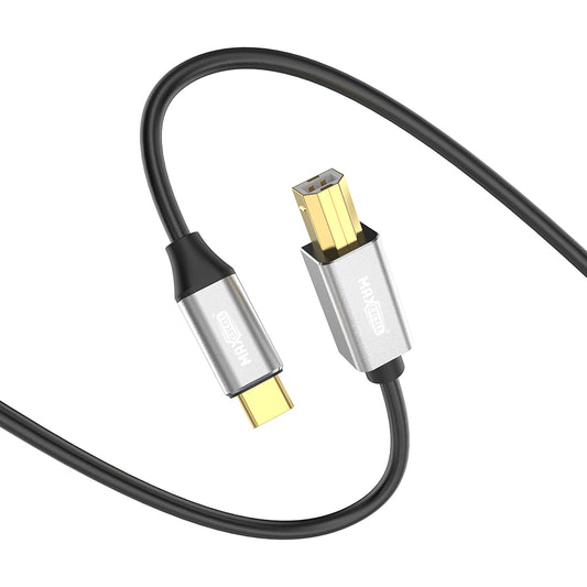 Cavo USB-C per Stampante 1.5 Metri – Connessione Stabile e Veloce tra PC e Dispositivi - MAX-B124