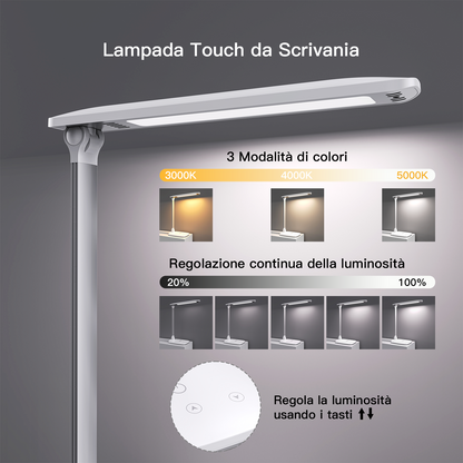 MAXEXCELL Lampada da Scrivania LED