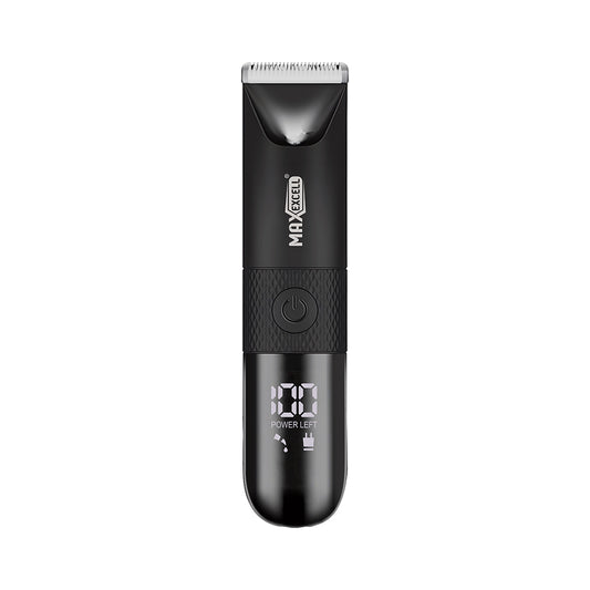 Rasoio Elettrico per il Corpo Impermeabile con Display Digitale, Batteria 600 mAh, Potenza 5W, Ricarica USB Type-C – Preciso, Sicuro e Facile da Usare - MAX-Q114