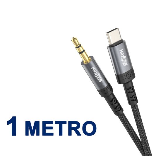 Cavo Audio da USB-C  a Jack 3.5mm – Plug & Play per Musica ovunque - MAX-N102