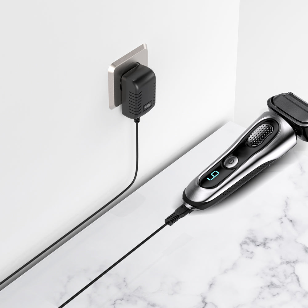 MAXEXCELL Caricatore per Rasoio Elettrico