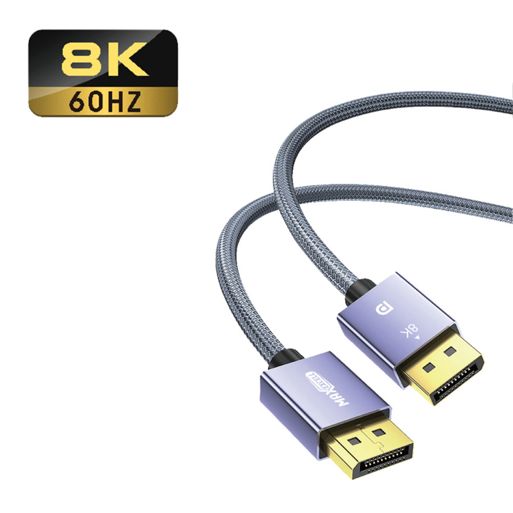 MAXEXCELL Cavo DisplayPort 8K 60Hz – Alta Definizione e Prestazioni