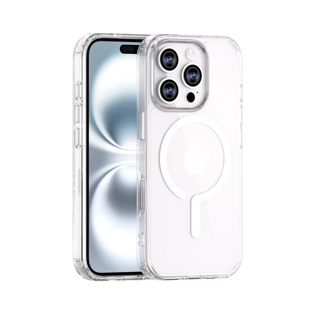 Custodia con Supporto Magnetico per Ricarica Wireless e Accessori - MAX-D100
