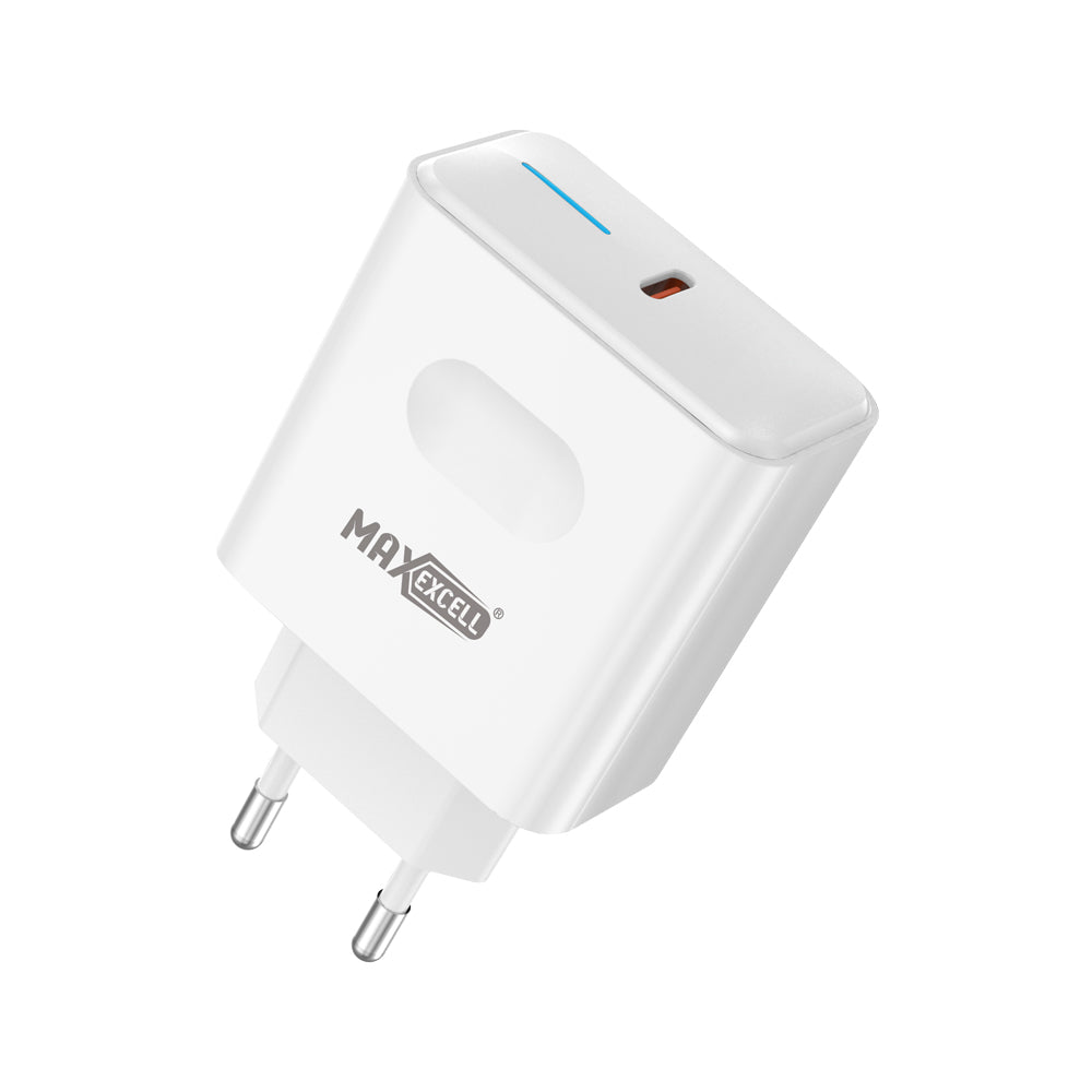 MAXEXCELL Caricatore da muro PD+QC 25W