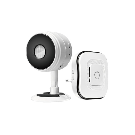 MAXEXCELL Sensore di Movimento Senza Fili con Campanello