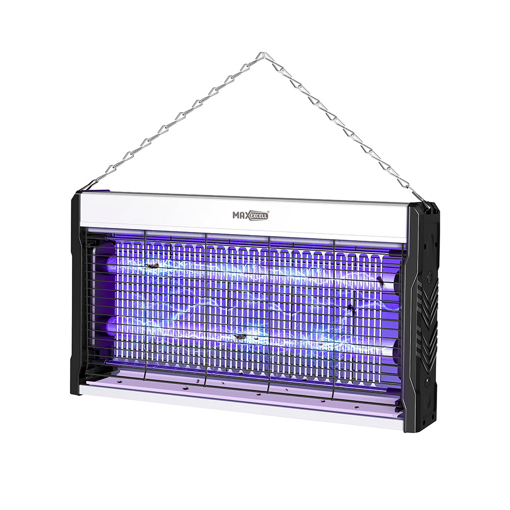 Lampada Antizanzare Elettrica LED Purple Wave – Tecnologia UV 360-400 nm, Silenziosa ed Ecologica, Uso Interno ed Esterno - MAX-J103