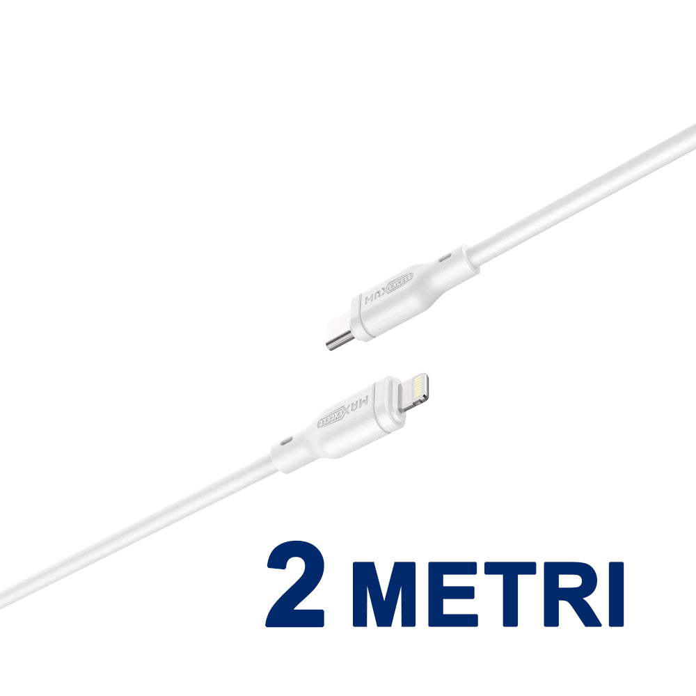 Cavo USB-C a Lightning – Ricarica Rapida 27W, 3.5A, Alta Qualità - MAX-B112