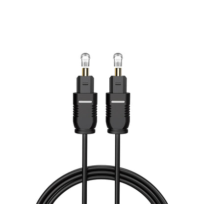 Cavo Ottico Audio Digitale Toslink – 3 Metri – Connettori in Metallo – Diametro 4.0mm - MAX-B149